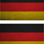 r9110 2x drapeau vintage Allemagne
