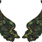 R8543 2 ailes camo vert