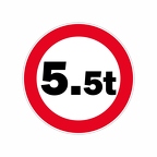 r9127 interdit 5,5 t