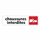 r9032 chaussure interdite