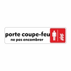r9044 porte coupe feu ne pas encombrer