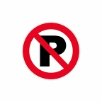 r9082 parking interdit P barre