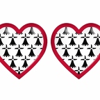 r9044 drapeau cœur lmousin