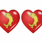 r9051 drapeau cœur loire