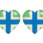 r9086 drapeau cœur gloucestershire