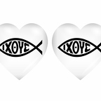 r9094 drapeau cœur ixoye