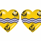 r9096 drapeau cœur hebrides