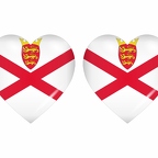 r8713 drapeau cœur Jersey