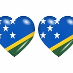 r8797 drapeau cœur Salomon