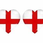 r8848 drapeau cœur england