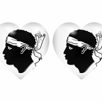 r8852 drapeau cœur corse