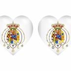 r8866 drapeau cœur duesicilies