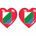 r8873 drapeau cœur abruzzes