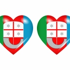 r8881 drapeau cœur ligueie