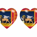 r8891 drapeau cœur venetie