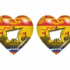 r8899 drapeau cœur newbrunswick