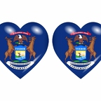 r8934 drapeau cœur michigan