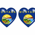 r8937 drapeau cœur montana