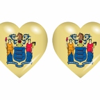 r8941 drapeau cœur newjersey
