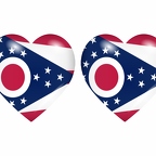 r8944 drapeau cœur ohio