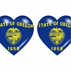 r8946 drapeau cœur oregon