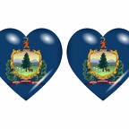 r8952 drapeau cœur vermont