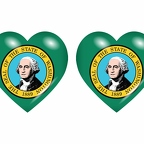 r8955 drapeau cœur washington