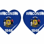 r8956 drapeau cœur wisconsin