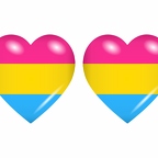 r9005 drapeau cœur pansexual