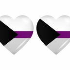 r9010 drapeau cœur demisexual