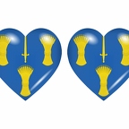 r9056 drapeau cœur cheshire