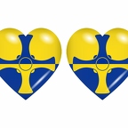 r9057 drapeau cœur durham