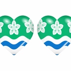 r9061 drapeau cœur cumberland