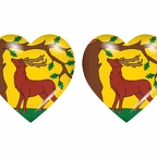 r9063 drapeau cœur berkshire