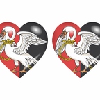 r9064 drapeau cœur buckinghamshire