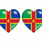 r9071 drapeau cœur lincolnshire