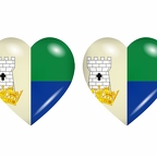 r9097 drapeau cœur isleportland