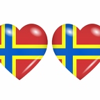 r9099 drapeau cœur orkney