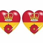 r9101 drapeau cœur hampshire