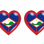 r8631 drapeau cœur stEustache