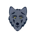 Z98 tete loup gris
