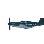 Z104 avion vert