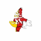 r9925 sticker carte nunavut
