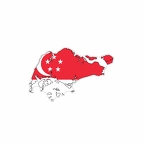 r9900 sticker carte singapour