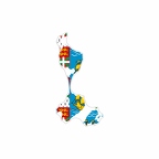 r9890 sticker carte saint pierre miquelon
