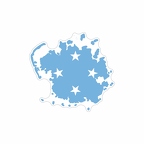 r9877 sticker carte micronesie