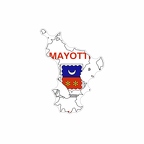 r9876 sticker carte mayotte