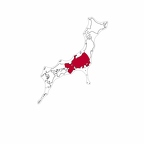 r9871 sticker carte japon