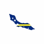 r9861 sticker carte curacao