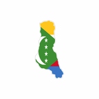 r9859 sticker carte comores